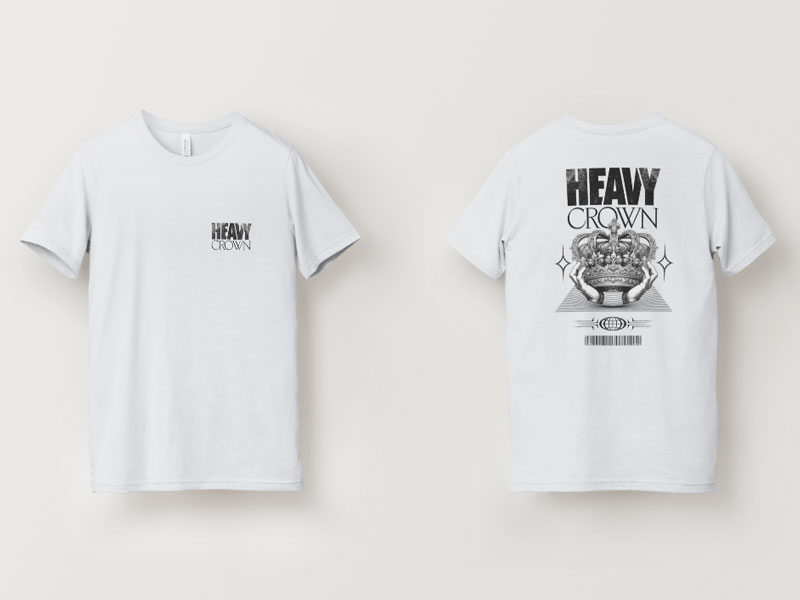 T-Shirt HEAVY CROWN